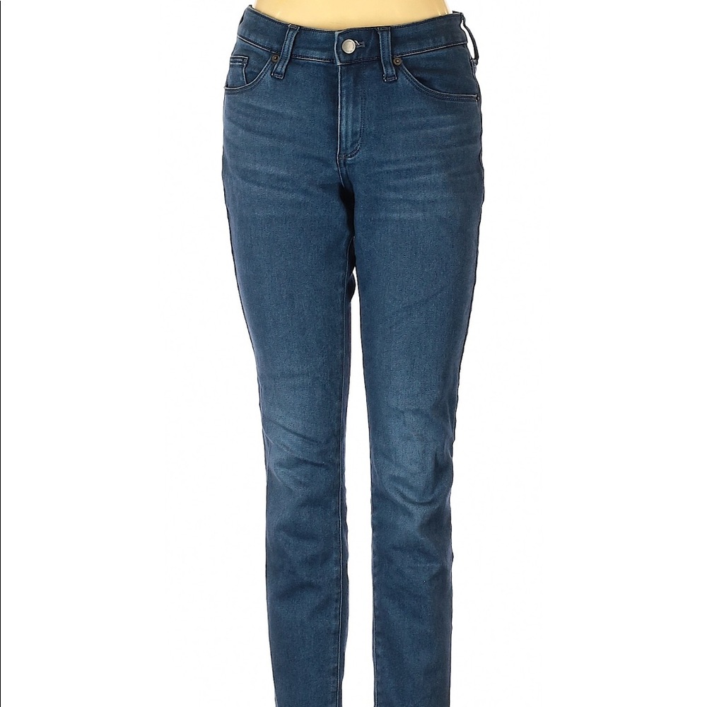 High Waisted Dark Wash Skinny Jeans